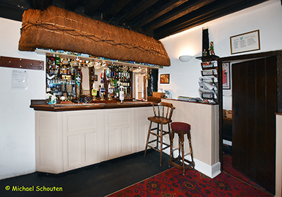 Lounge Bar Servery with Thatched Roof.  by Michael Schouten. Published on 